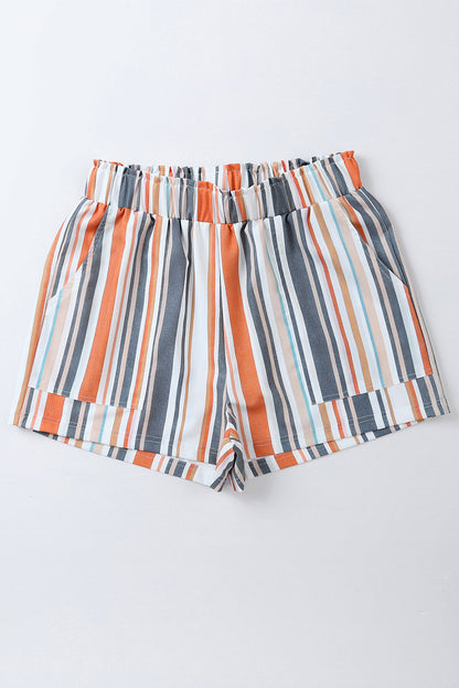 Nylah Striped Shorts