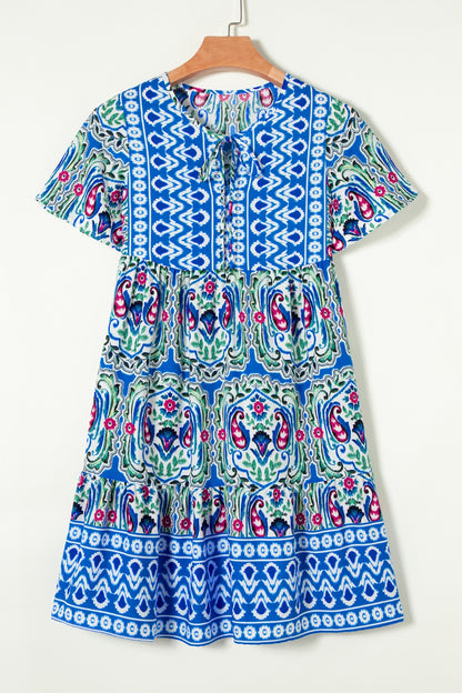 Zara Boho Mini Dress
